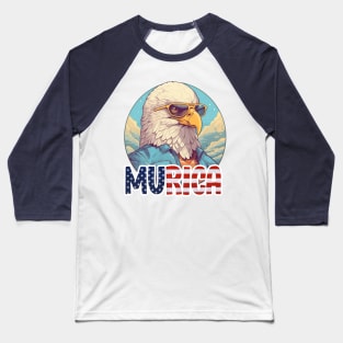 MURICA - Bald eagle number five Baseball T-Shirt